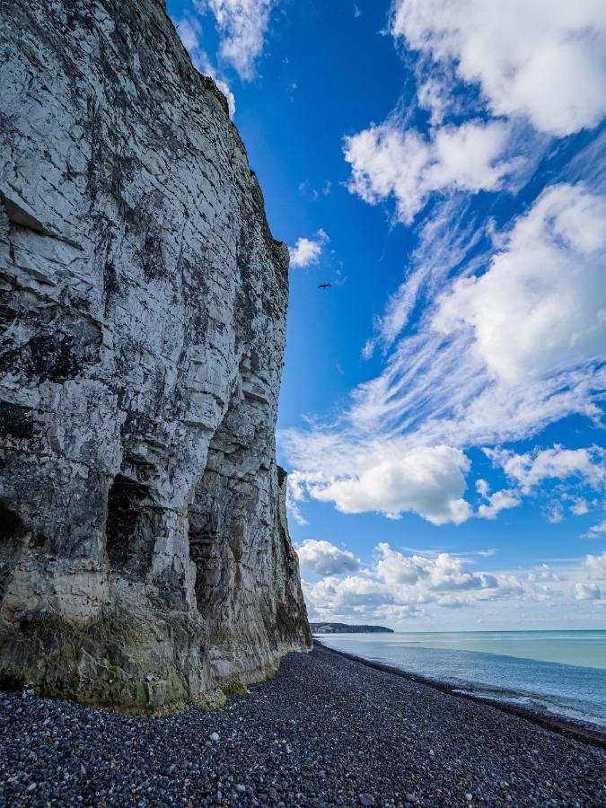 L'Horizon Bleu - Vue Panoramique & Proche Plage - Espace & Confort Apartman Dieppe Kültér fotó
