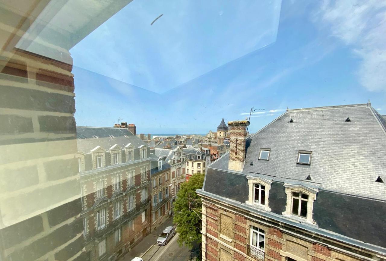 L'Horizon Bleu - Vue Panoramique & Proche Plage - Espace & Confort Apartman Dieppe Kültér fotó